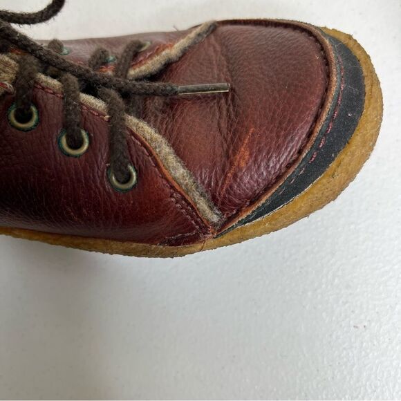 Merrell Milan Autumn Leather Lace Up Felted Wool Round Toe Shoe Women Size 7.5 - Picture 9 of 12